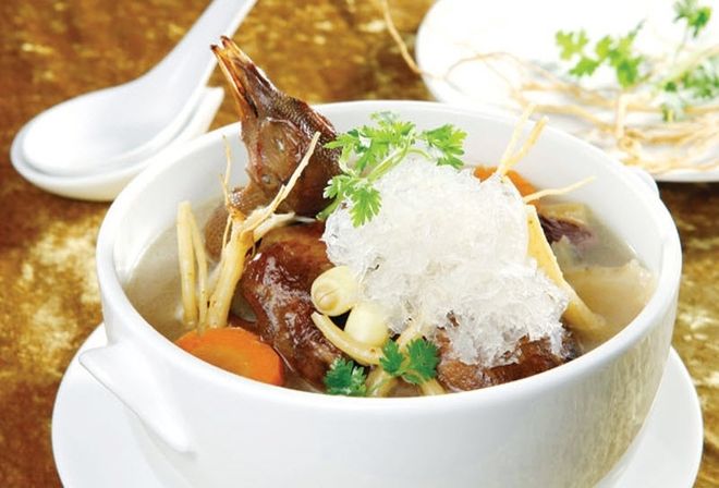 cháo chim bồ câu