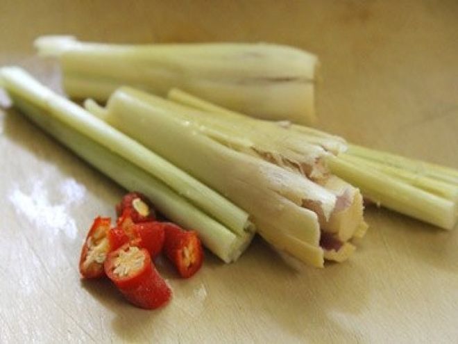 sơ chế sả