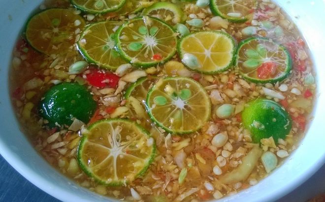 nước chấm ốc