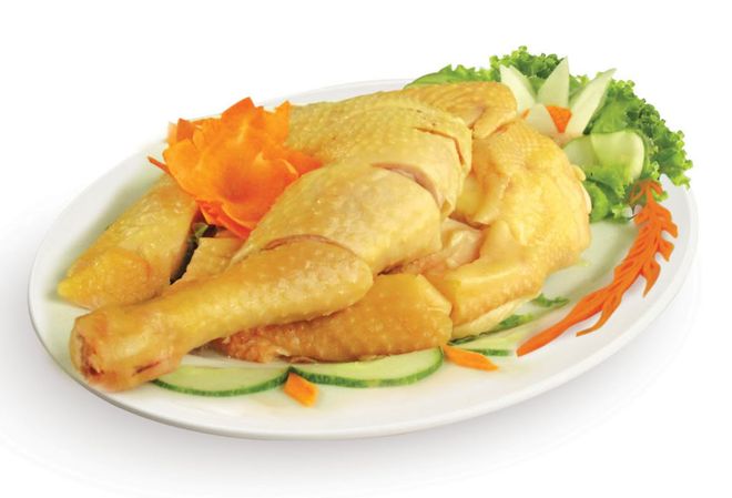 món gà luộc