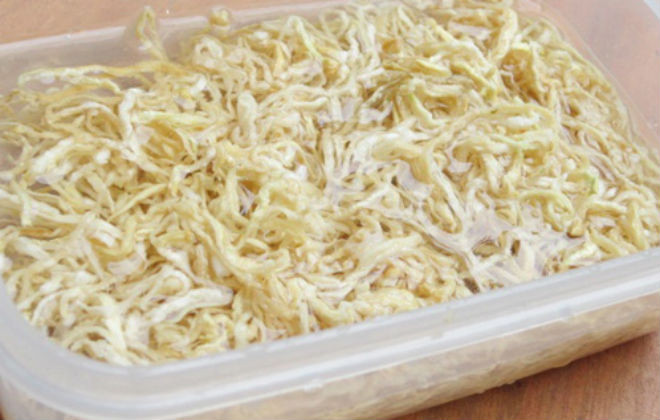 phơi héo củ cải