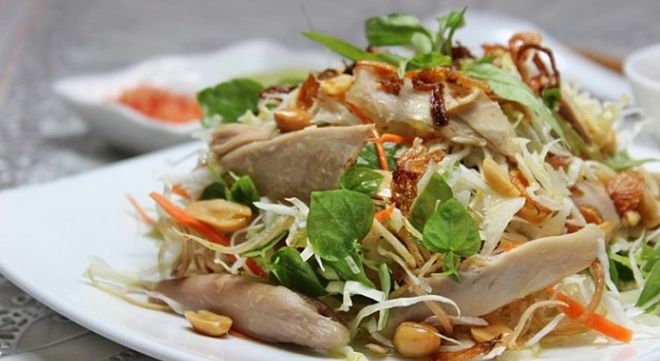 nộm gà