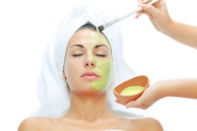 bột rau má giúp trị mụn