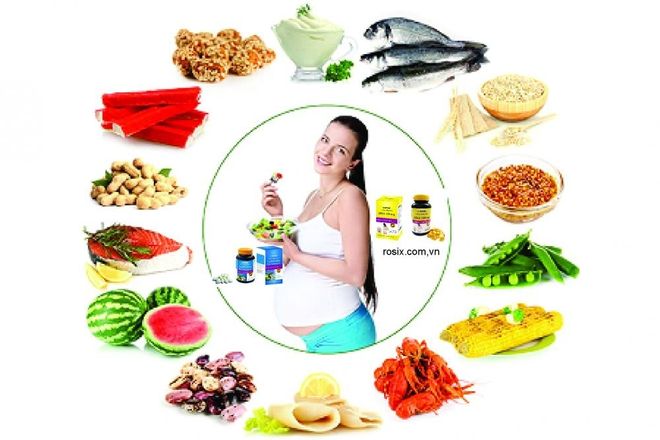 thực phẩm dinh dưỡng cho bà bầu