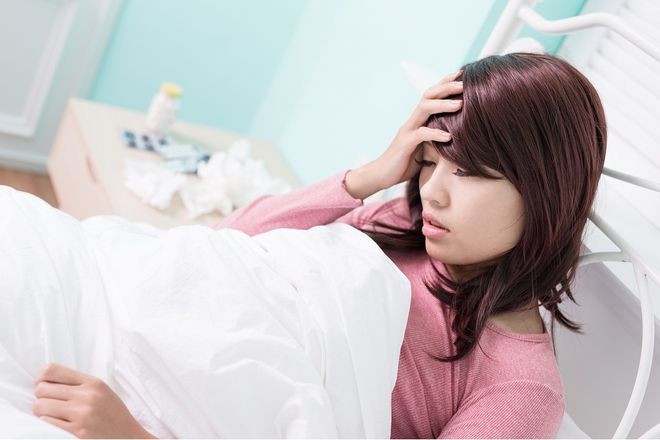 bà bầu bị mệt mỏi