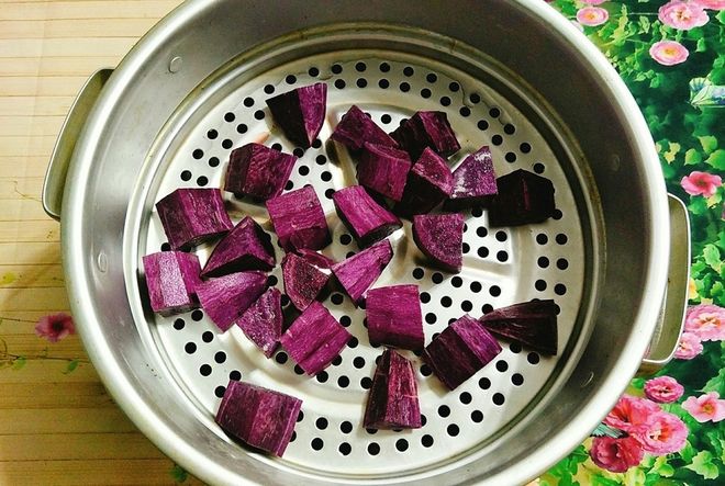 hấp khoai mỡ