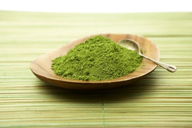 bột trà xanh