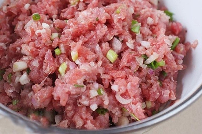 ướp thịt băm