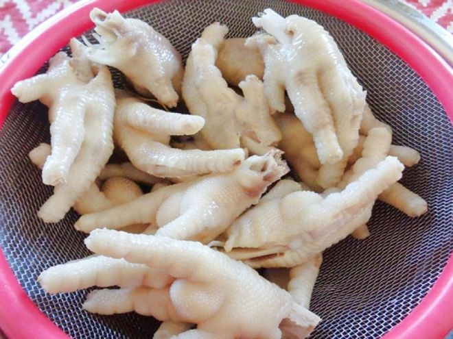 chân gà luộc