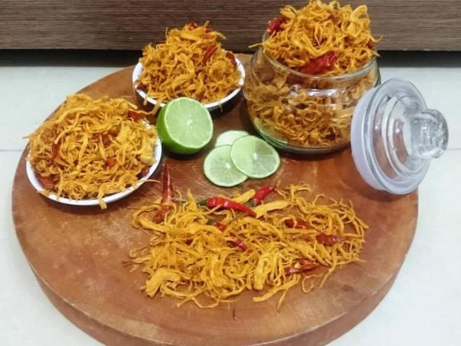 bảo quản chà bông