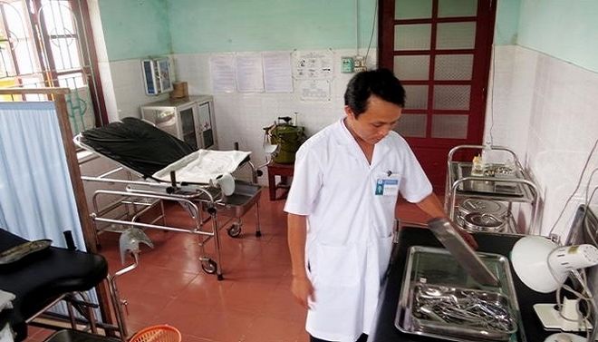 cơ sở vật chất tại phòng khám tư không được đảm bảo