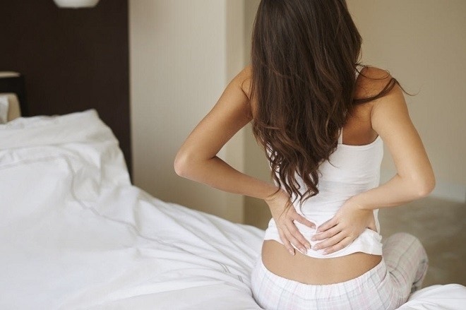 Ra máu đi kèm với đau lưng là do chu kỳ kinh nguyệt