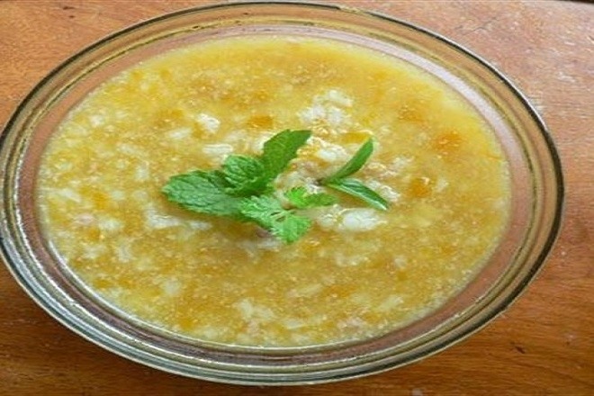 cháo thịt heo khoai lang là thức ăn bổ dưỡng cho bé ăn dặm