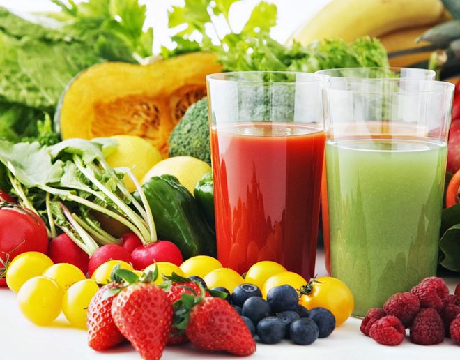 phong phú thực đơn ăn dặm cho bé bằng nước ép rau củ