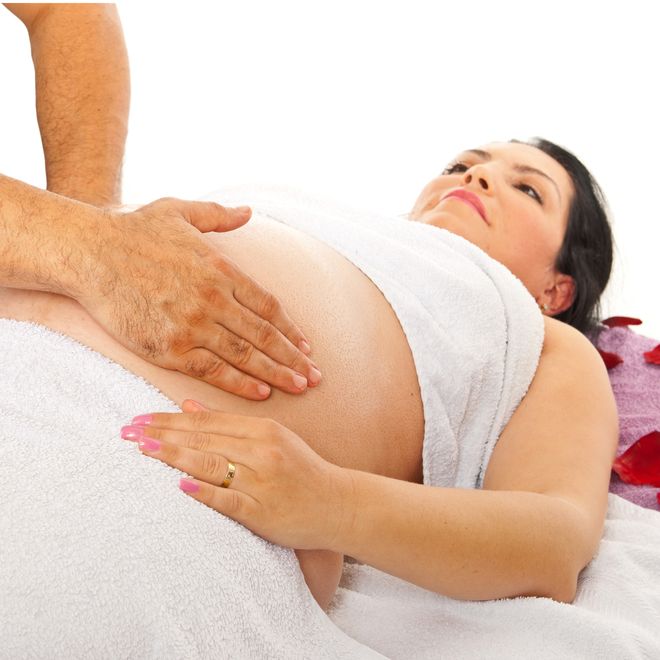 massage cho bà bầu