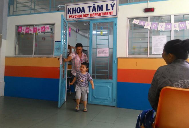 khoa tâm lý bệnh viện nhi đồng 1