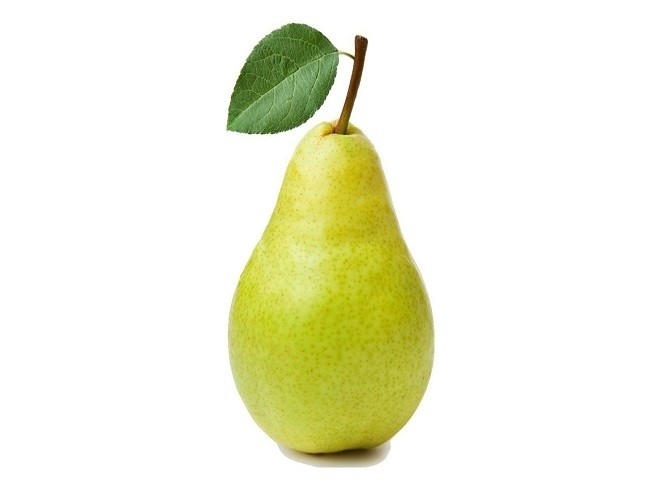 quả lê để tạo hình thân nhím