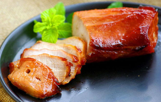 thịt lợn nướng