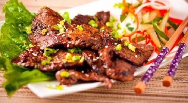 Thịt bò nướng luôn cuốn hút bởi hương vị tuyệt ngon