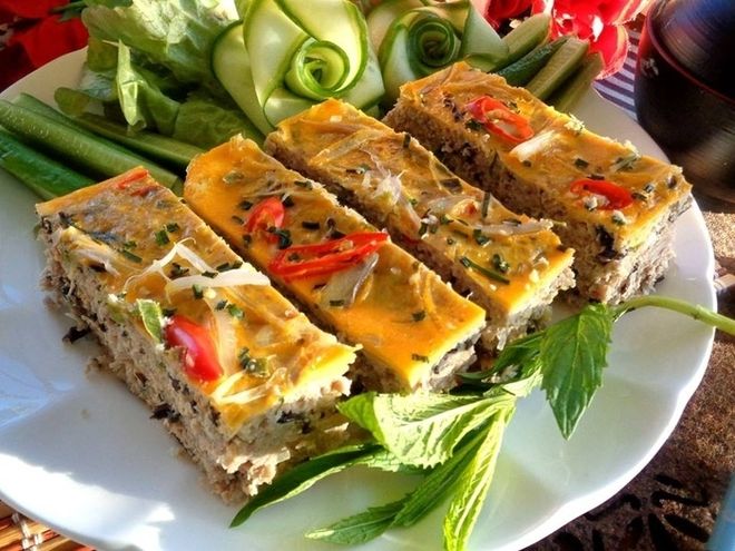 chả trứng
