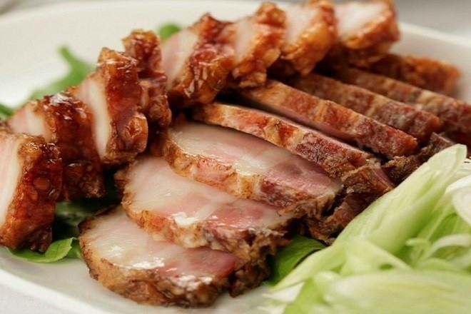 cách nướng thịt lợn với sả