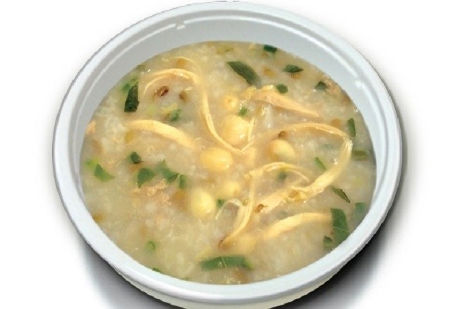 cháo gà hạt sen thơm ngon bổ dưỡng