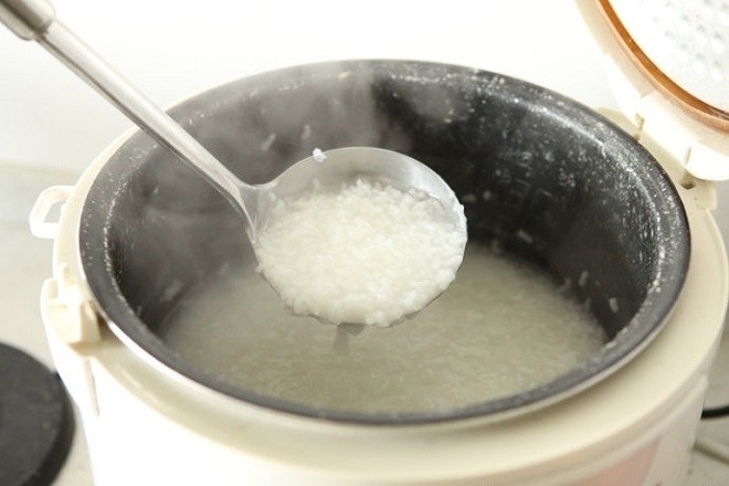 cách nấu cháo ăn dặm kiểu nhật là phải nấu thật nhuyễn