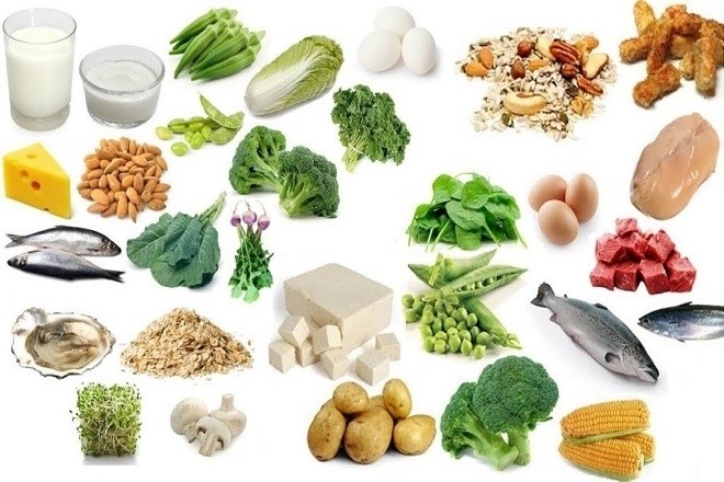 các loại thực phẩm cần bổ cung cho bé