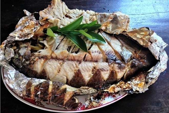 Cá nướng giấy bạc
