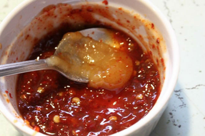 nước sốt nướng gà