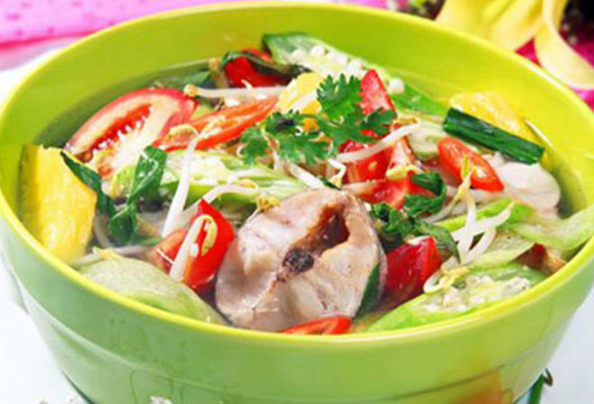 canh chua cá lóc
