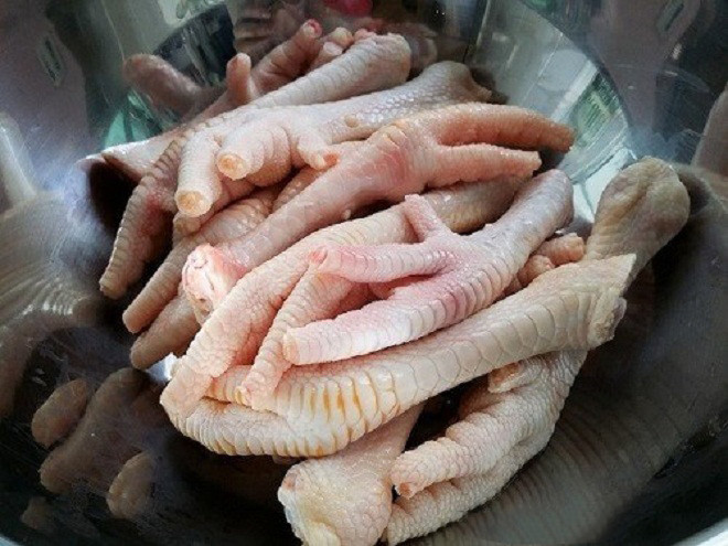 chân gà