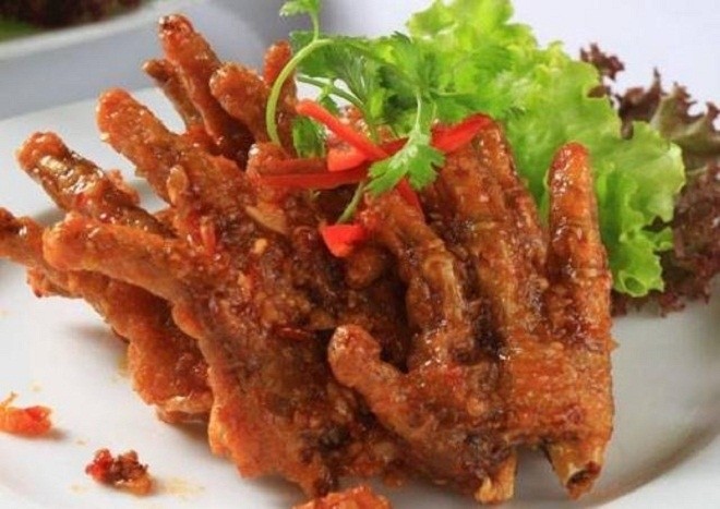chân gà thơm ngon