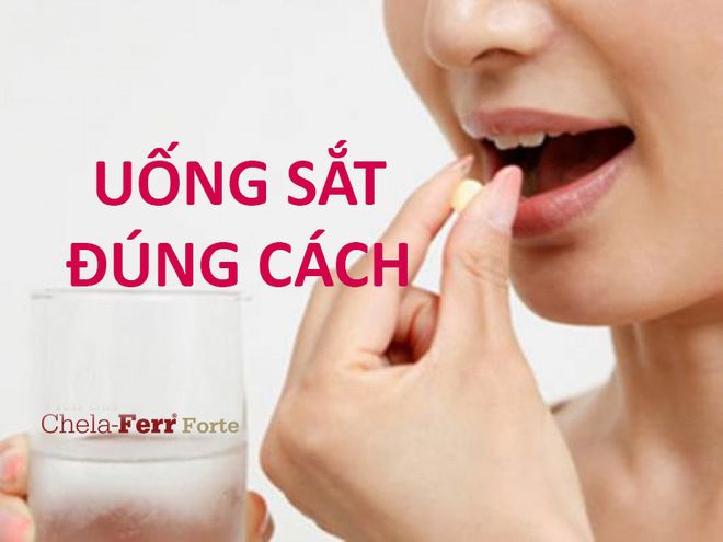 Uống thuốc sắt khi mang thai tốt cho sức khỏe bà bầu