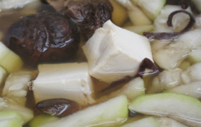 cách nấu canh bầu chay kiểu 1