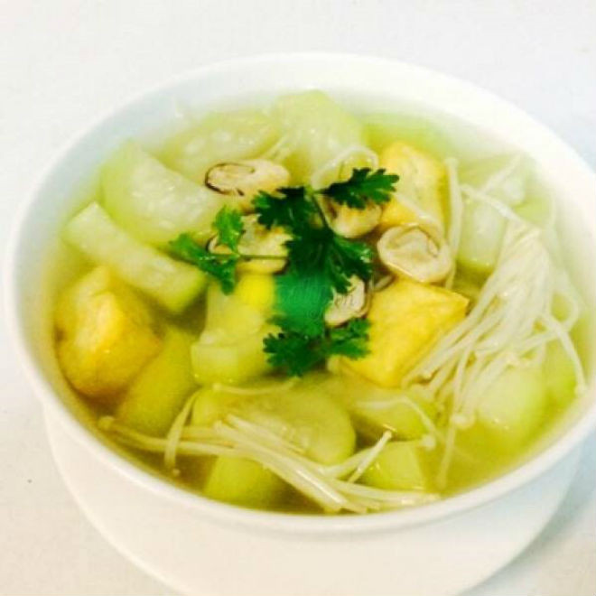cách nấu canh bầu chay kiểu 3