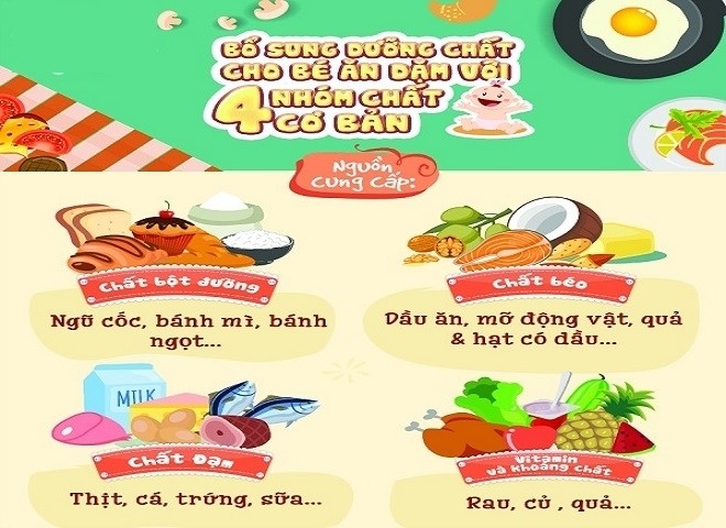 4 nhom chat dinh duong