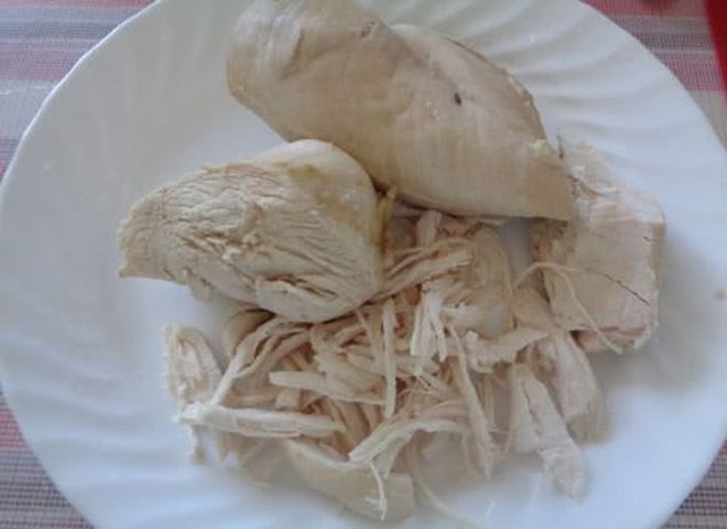 gà xé