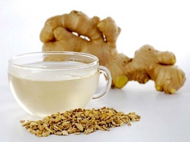 yến mạch và gừng