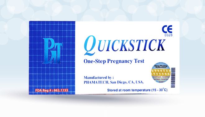 Quick Stick là que thử thai hiện được dùng phổ biến hơn hết trên thị trường tại Việt Nam