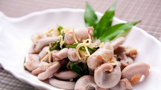 Lưu ý khi ăn lòng non.