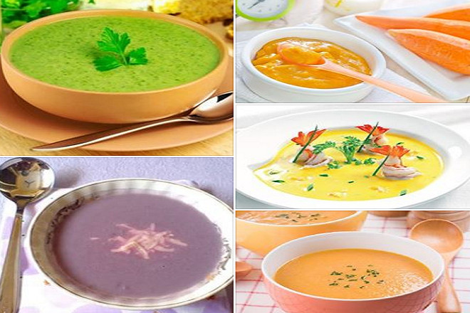 cháo ăn dặm cho bé