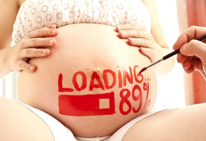 Bụng bầu căng cứng có phải dấu hiệu sắp sinh