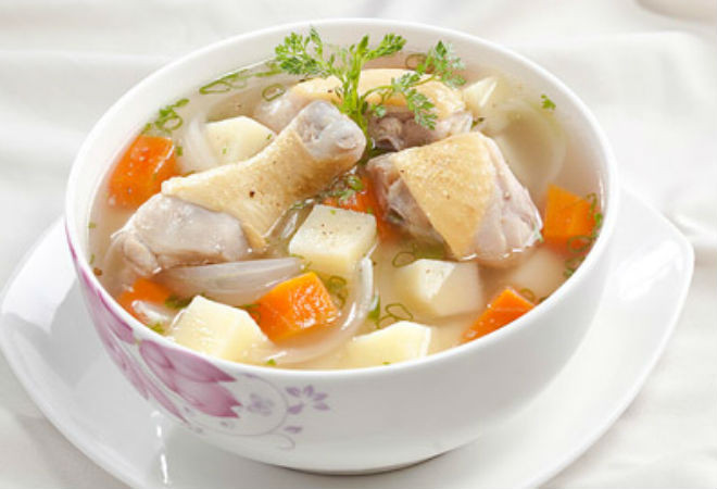 cách nấu canh gà