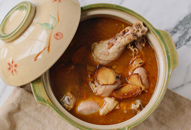 canh gà kiểu đài loan