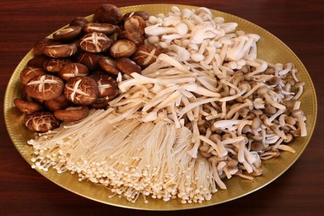 nấm rửa sạch