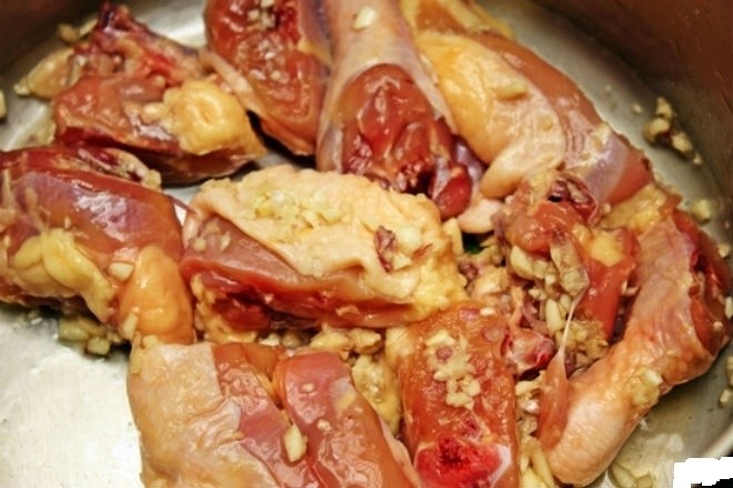 ướp thịt gà