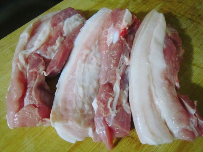 thịt sau khi sơ chế