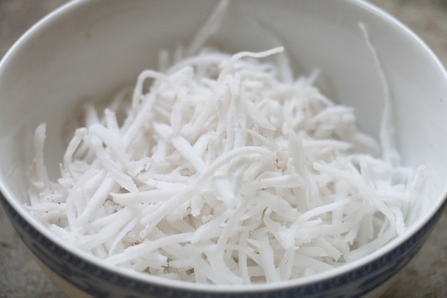 dừa bào sợi