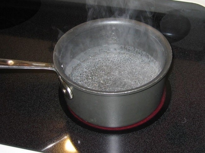 đun sôi nước